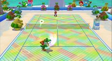 Mario Power Tennis Screenshot