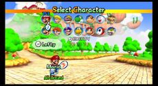 Mario Power Tennis Screenshot