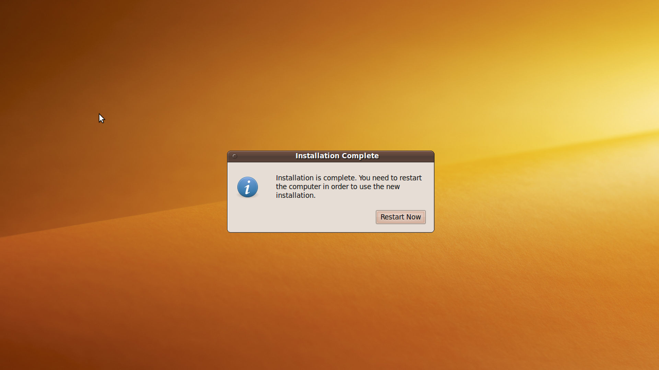 Installation was started. Ubuntu 9. Установка Linux 9. Ubuntu 9.10. Ubuntu 9.10 системные требования.